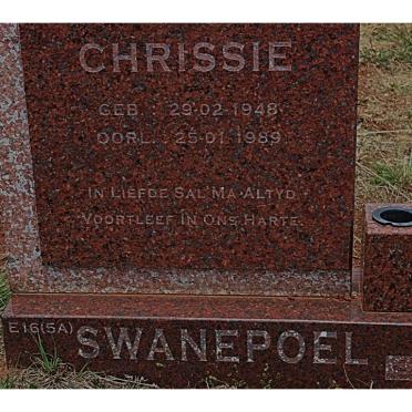 SWANEPOEL Chrissie 1948-1989