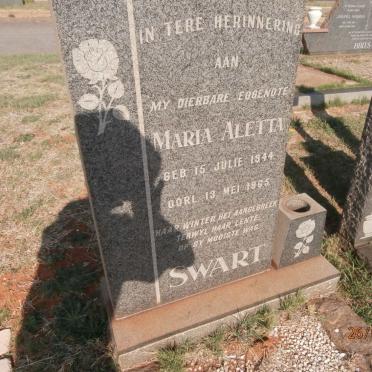 SWART Maria Aletta 1944-1965