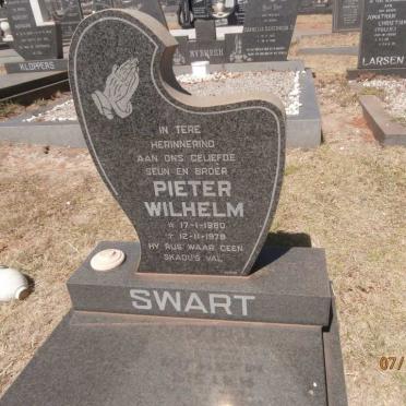 SWART Pieter Wilhelm 1960-1979