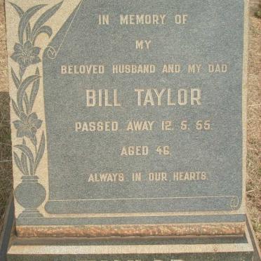 TAYLOR Bill -1955