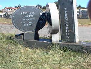 TEBOEKHORST Jan Dirk 1914-2002 &amp; Magrietha Aletta LE ROUX 1918-1987
