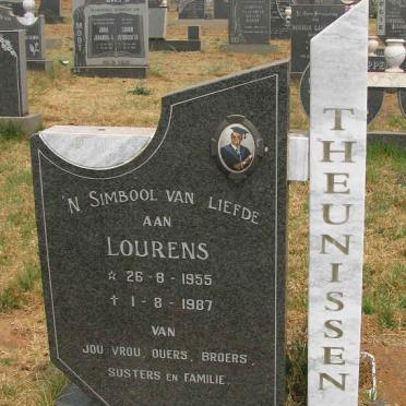 THEUNISSEN Lourens 1955-1987