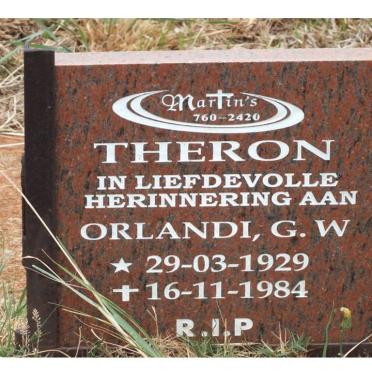 THERON Orlandini G.W. 1929-1984