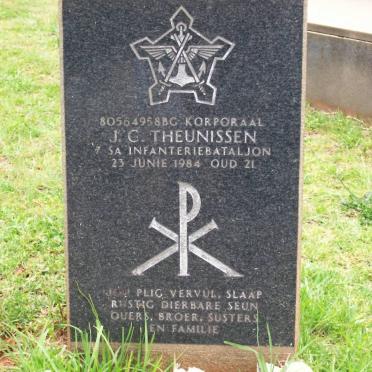 THEUNISSEN J.C. -1984