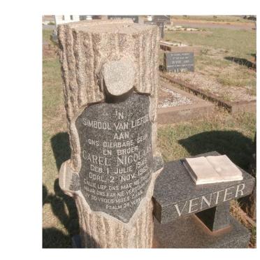 VENTER Carel Nicolaas 1946-1965