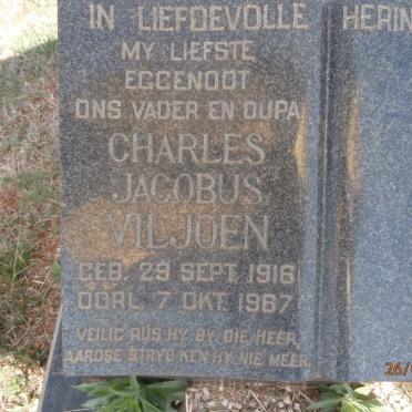 VILJOEN Charles Jacobus 1916-1967