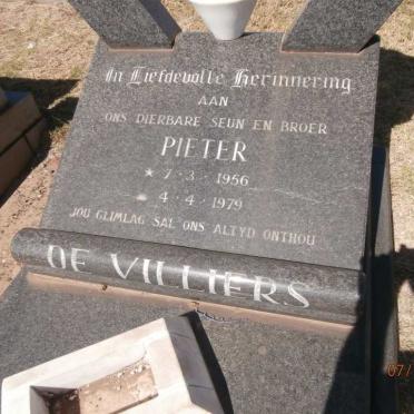 VILLIERS Pieter, de 1956-1979
