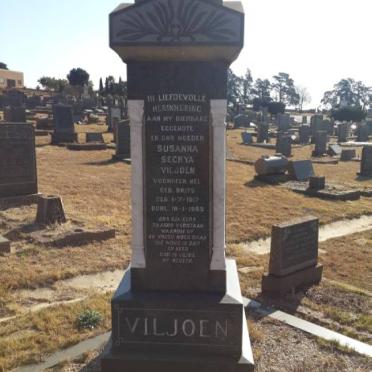 VILJOEN Susanna Segrya voorheen NEL nee BRITS 1917-1959