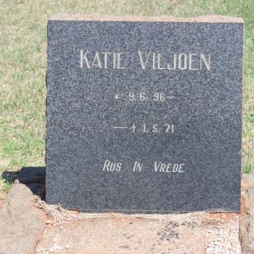 VILJOEN Katie 1896-1971