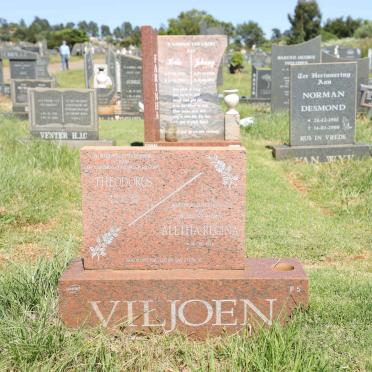VILJOEN Theodorus 1942-2000 &amp; Aletha Regina 1944-