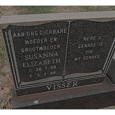 VISSER Susanna Elizabeth 1909-1988