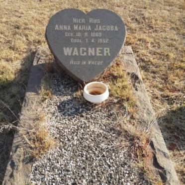 WAGNER Anna Maria Jacoba 1869-1952