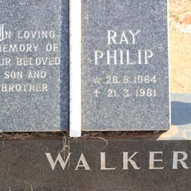 WALKER Ray Philip 1964-1981