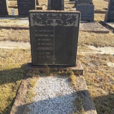 WALT Johannes, v.d. 1898-1950