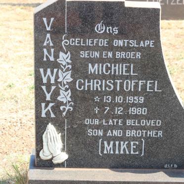 WYK Michiel Christoffel, van 1933-1998 &amp; Ella Johanna Maria 1938-1999 :: VAN WYK Michiel Christoffel 1959-1980 _1