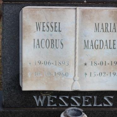 WESSELS Wessel Jacobus 1893-1960 &amp; Maria Magdalena 1905-1989