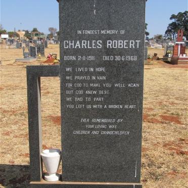 WEBB Charles Robert 1911-1968 &amp; Caroline 1913-1990
