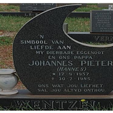 WENTZEL Johannes Pieter 1957-1985