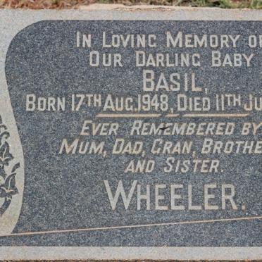 WHEELER Basil 1948-1949