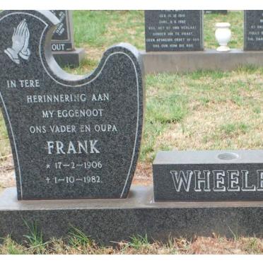 WHEELER Frank 1906-1982