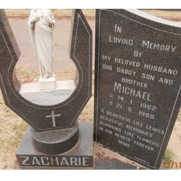 ZACHARIE Michael 1962-1988
