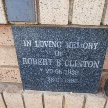 CLINTON Robert B. 1939-1996