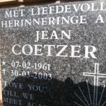 COETZER Jean 1961-2003