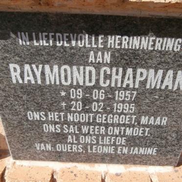 CHAPMAN Raymond 1957-1995