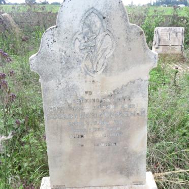 OPPERMAN Susara Maria nee V.D. MERWE 1870-1903