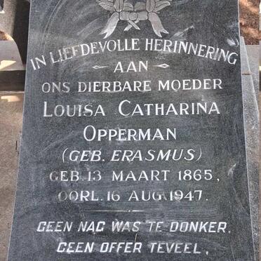 OPPERMAN Daniel Jacobus Elardus 1861-1928 & Louisa Catharina ERASMUS 1865-1947_2