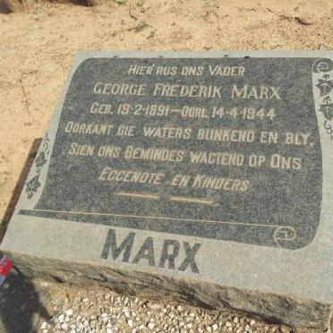 MARX George Frederik 1891-1944