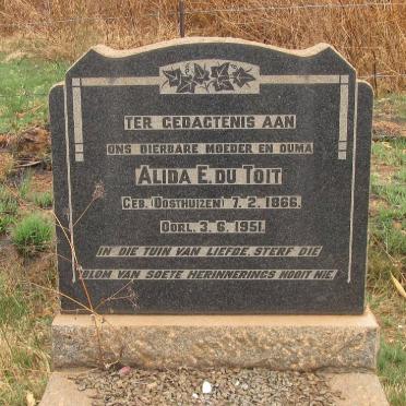TOIT Alida E., du nee OOSTHUIZEN 1866-1951