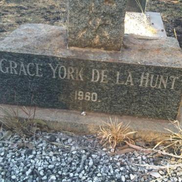 HUNT Grace York, de la -1960