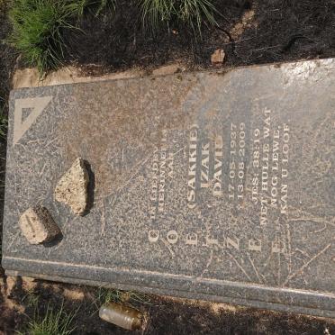 COETZEE Izak David 1937-2009