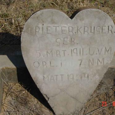 KRUGER Pieter 1911-