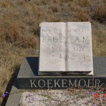 KOEKEMOER Ragel A.M. 1876-1965