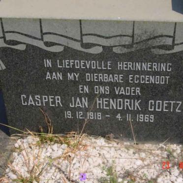 COETZEE Casper Jan Hendrik 1918-1969