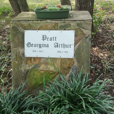 PRATT Arthur 1974-1951 & Georgina 1876-1953 
