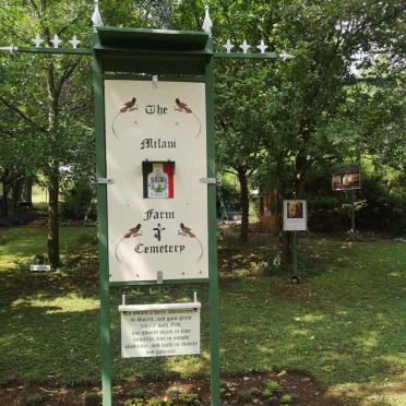 Gauteng, KRUGERSDORP district, Magaliesburg, Malony's Eye 169, Maloney's Eye, farm cemetery