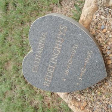 REDELINGHUYS Catharina 1931-1990