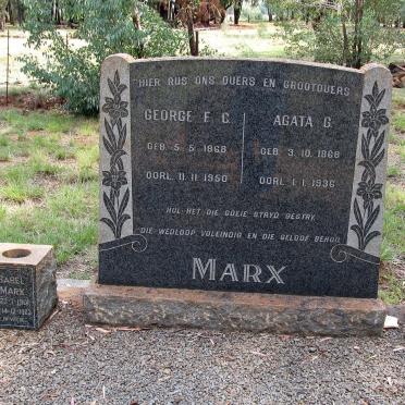 MARX George F.C. 1868-1950 &amp; Agata G. 1868-1936