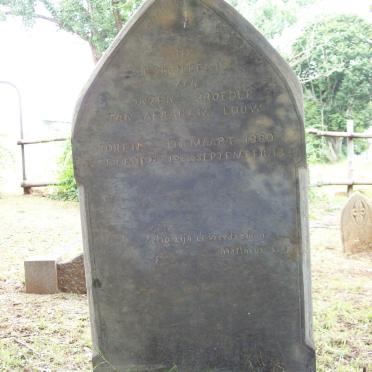 LOUW Jan Abraham 1860-1896