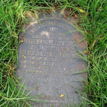 RAUBENHEIMER Aletta Catharina Magr? 1883-