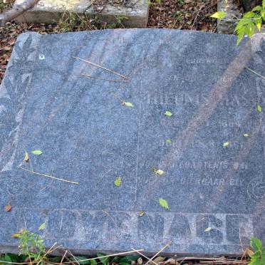 DUVENAGE Theunis Hasie 1884-1961