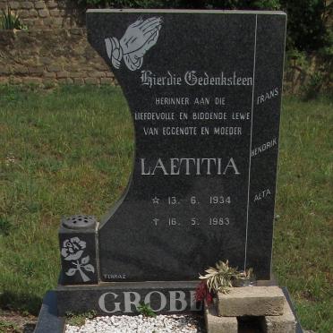 GROBLER Laetitia 1934-1983
