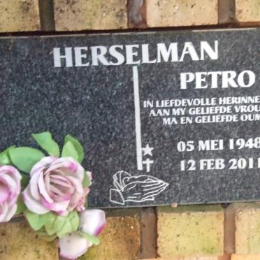 HERSELMAN Petro 1948-2011