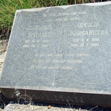 BOSMAN Hermanus Stefanus 1892-1963 &amp; Cecilia Margaretha 1898-1963 