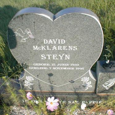 STEYN David McKlarens 1930-1995