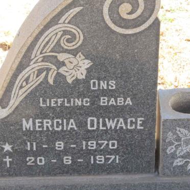 OLWAGE Mercia 1970-1971