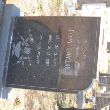 TAYLOR Tom 1944-1987